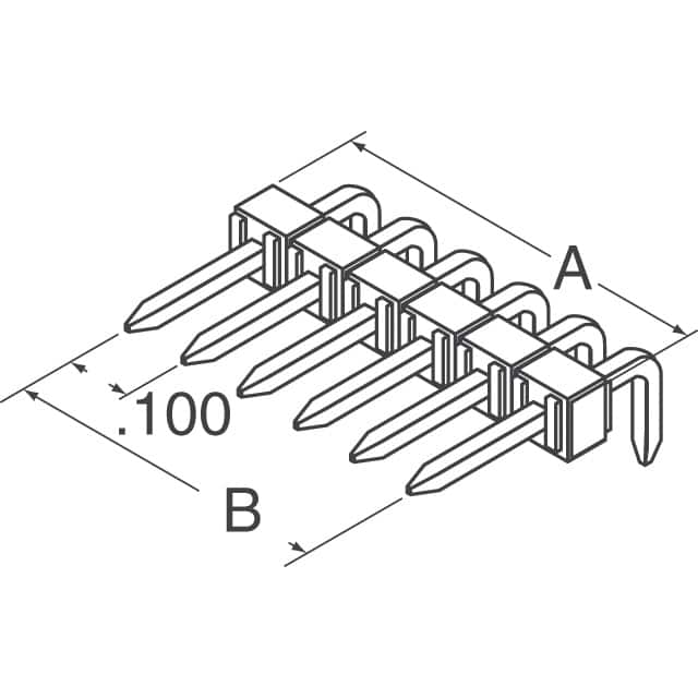 22288163 Molex  Embases à broches mâles